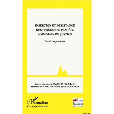 Insertion et désistance des personnes placées sous main de justice Recto