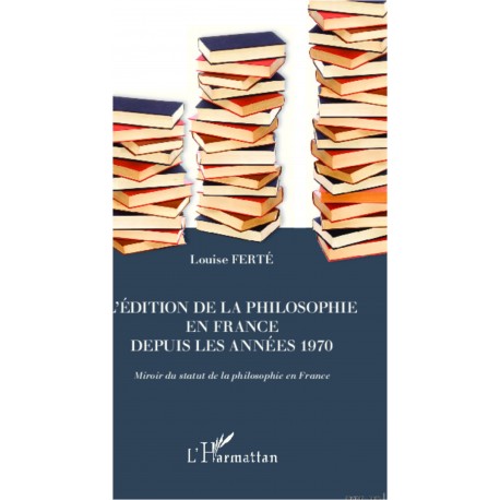L'édition de la philosophie en France depuis les années 1970 Recto