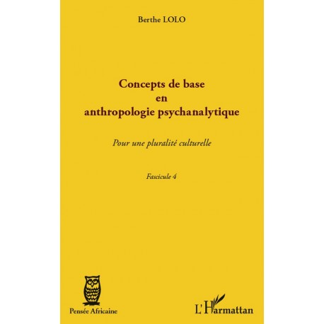 Concepts de base en anthropologie psychanalytique Recto