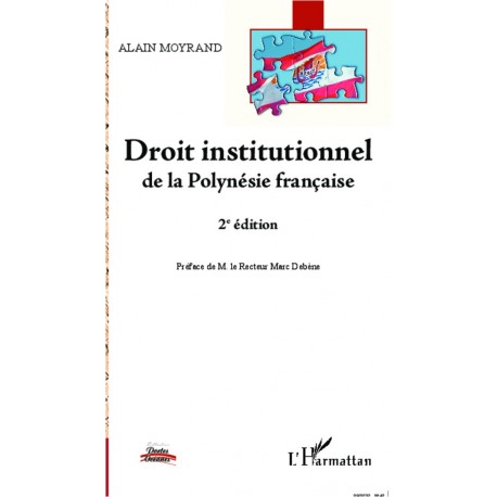 Droit institutionnel de la Polynésie française (2e édition) Recto