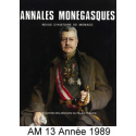 Annales Monégasques - N° 13 - 1989 Recto 