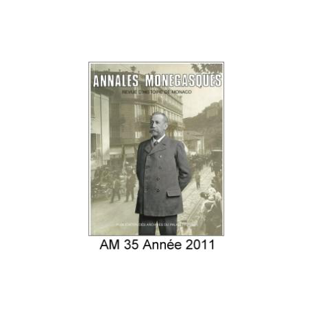 Annales Monégasques - N° 35 - 2011 Recto