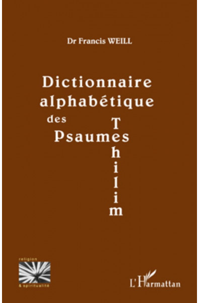 Dictionnaire alphabétique des psaumes (Tehilim)