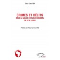 Crimes et délits dans la vallée du fleuve Sénégal de 1810 à 1970 Recto 