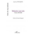 Mémoire sans tain Recto 