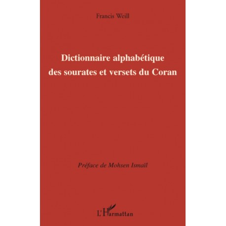 Dictionnaire alphabétique des sourates et versets du Coran Recto