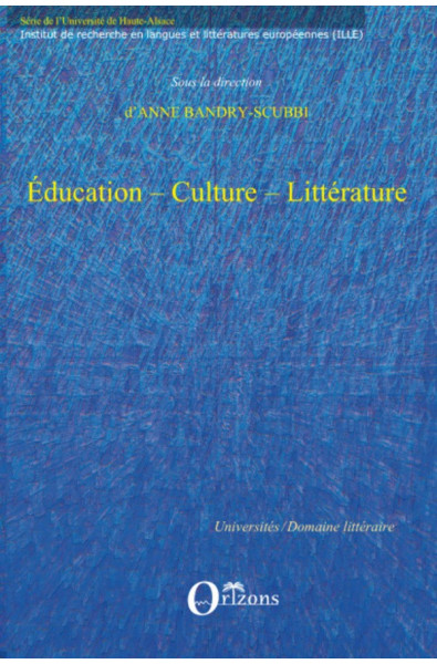 EDUCATION - CULTURE - LITTERATURE