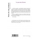 Ce qui reste d'écorce Verso 