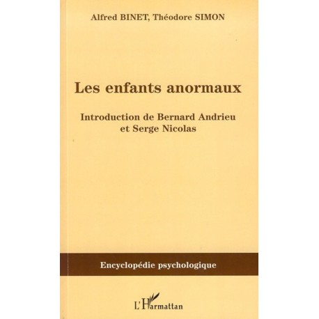 Les enfants anormaux Recto