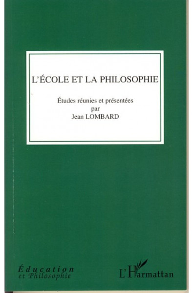 L'école et la philosophie