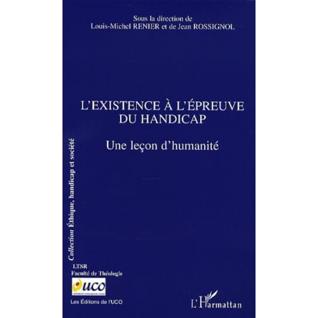 L'existence à l'épreuve du handicap Recto