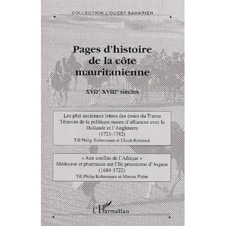 Pages d'histoire de la côte mauritanienne Recto