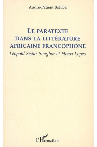 Le paratexte dans la littérature africaine francophone