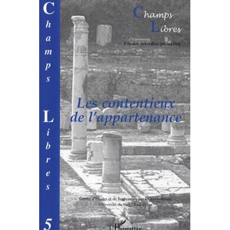 Les contentieux de l'appartenance Recto