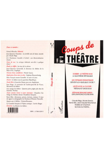 Le théâtre sous la quatrième république