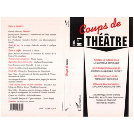 Le théâtre sous la quatrième république Recto