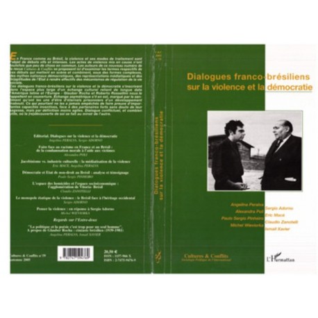 Dialogues franco-brésiliens sur la violence et la démocratie Recto