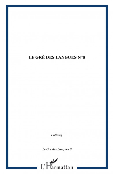 Le gré des langues n°8