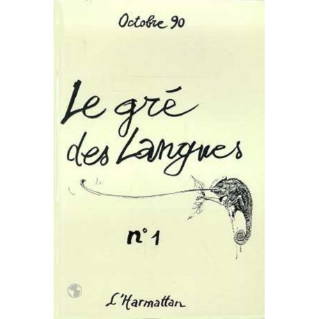 Le gré des langues n°1 Recto