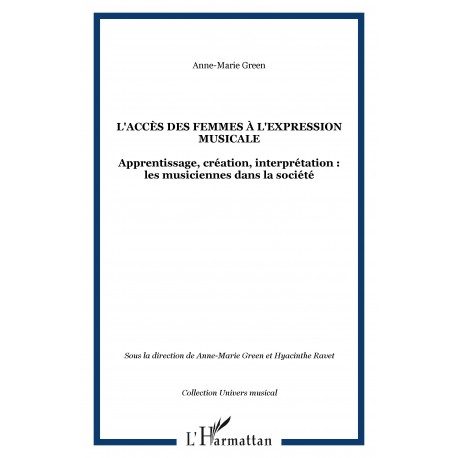 L'accès des femmes à l'expression musicale Recto