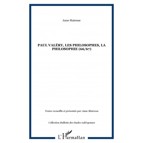 Paul Valéry, les philosophes, la philosophie (66/67) Recto