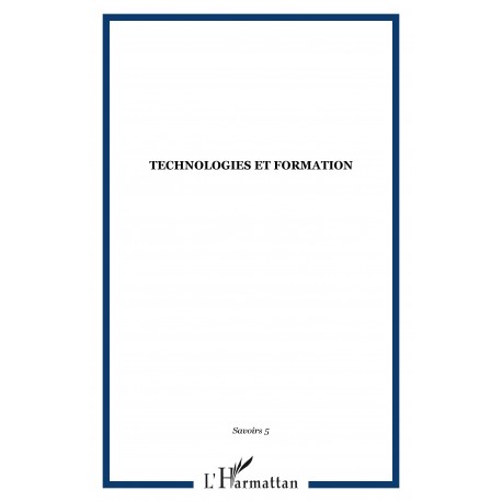 Technologies et formation Recto