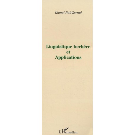 Linguistique berbère et Applications Recto