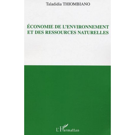 Economie de l'environnement et des ressources naturelles Recto