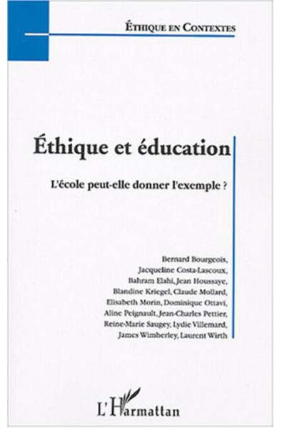 Ethique et éducation