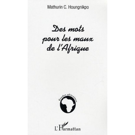 Des mots pour les maux de l'Afrique Recto