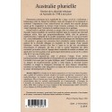 Australie plurielle Verso 