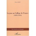 Leçons au Collège de France Recto 