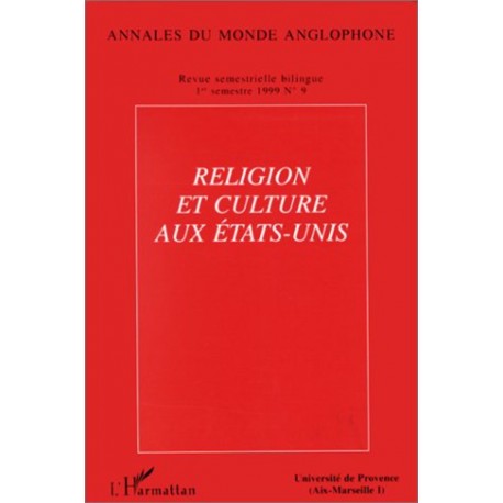 Religion et culture aux Etats-Unis Recto