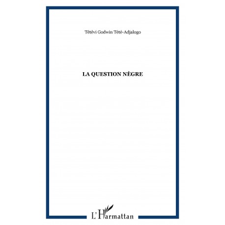 La question nègre Recto