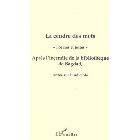 La cendre des mots Recto